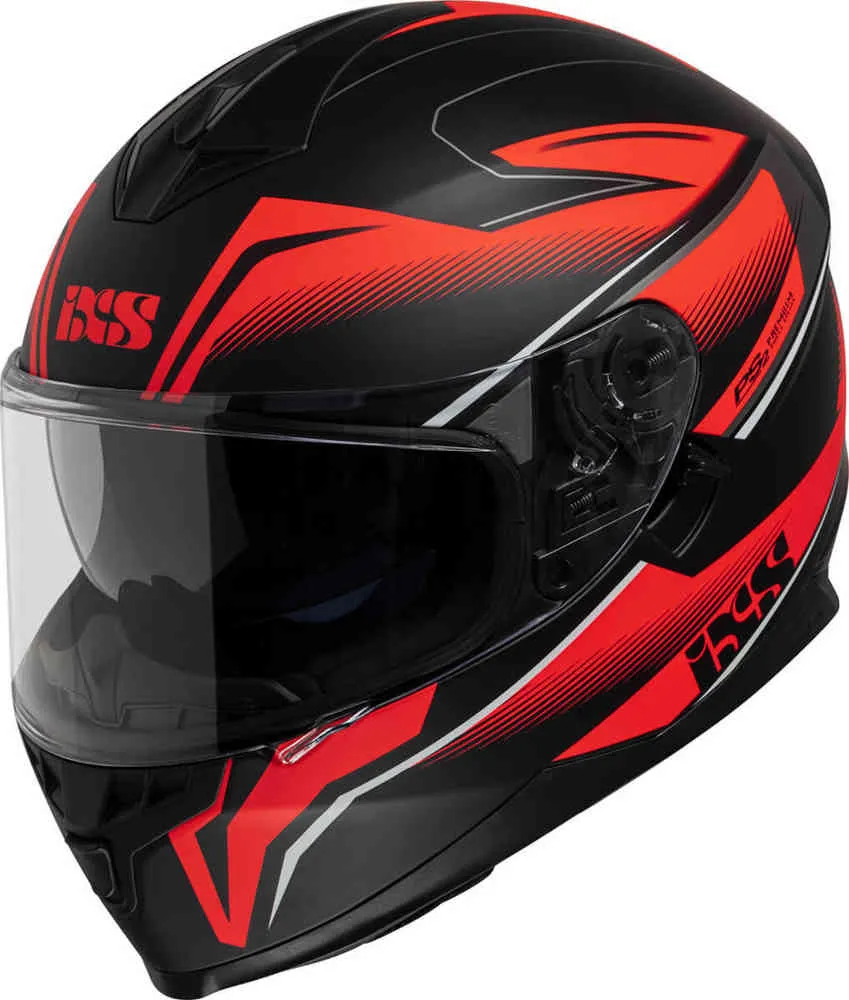 1100 2.3 Helmet IXS, matte black/red