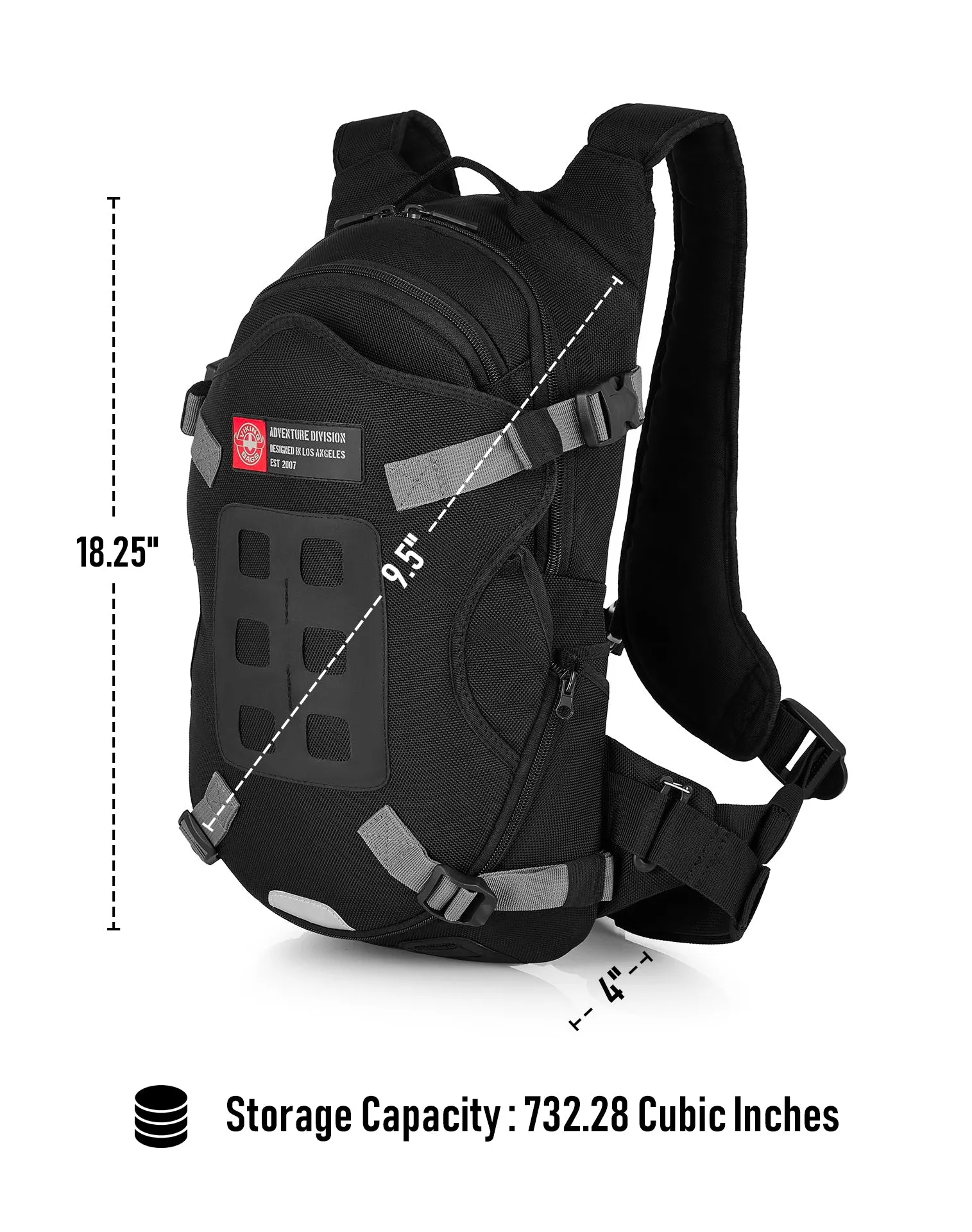 12L - Explorer Triumph Adventure Touring Backpack