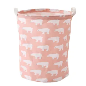 1PC Household Storage Containers Printed Household Foldable Toy Clothing Storage Bag Laundry Basket