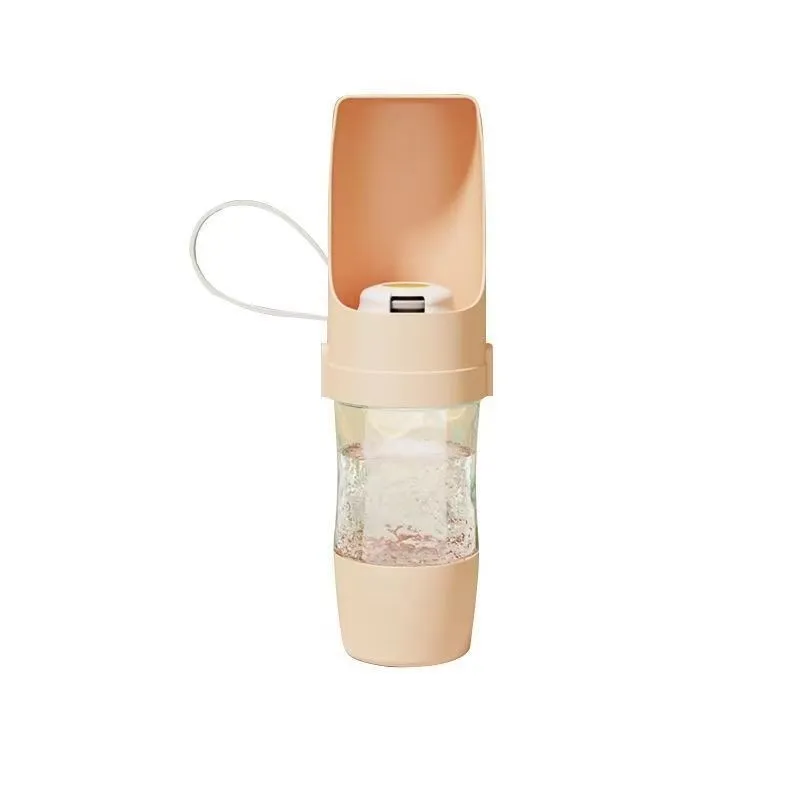 2 In 1 Portable Dog Water and Feeding Travel Bottle