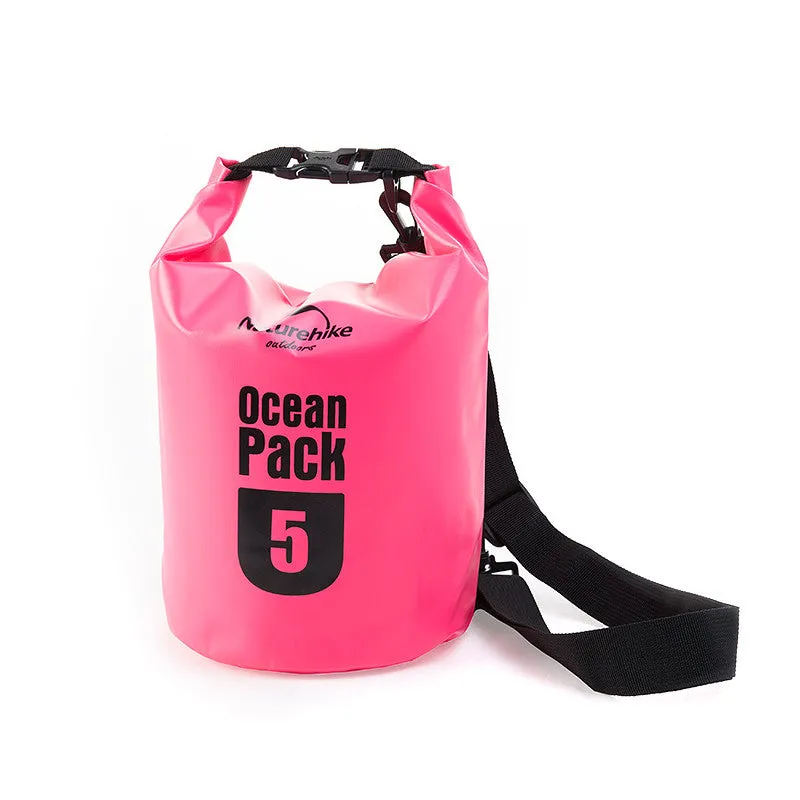 26cm 5L 500D Ocean Pack Wading  Waterproof Beach Swimming Dry bag - Free Shipping to N.A.