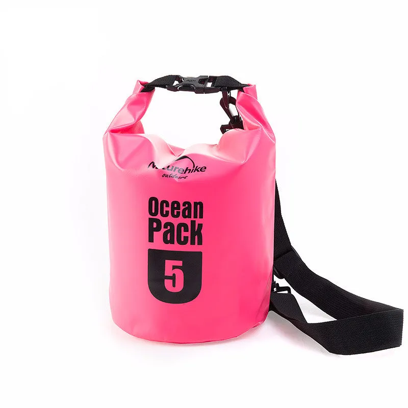 26cm 5L 500D Ocean Pack Wading  Waterproof Beach Swimming Dry bag - Free Shipping to N.A.