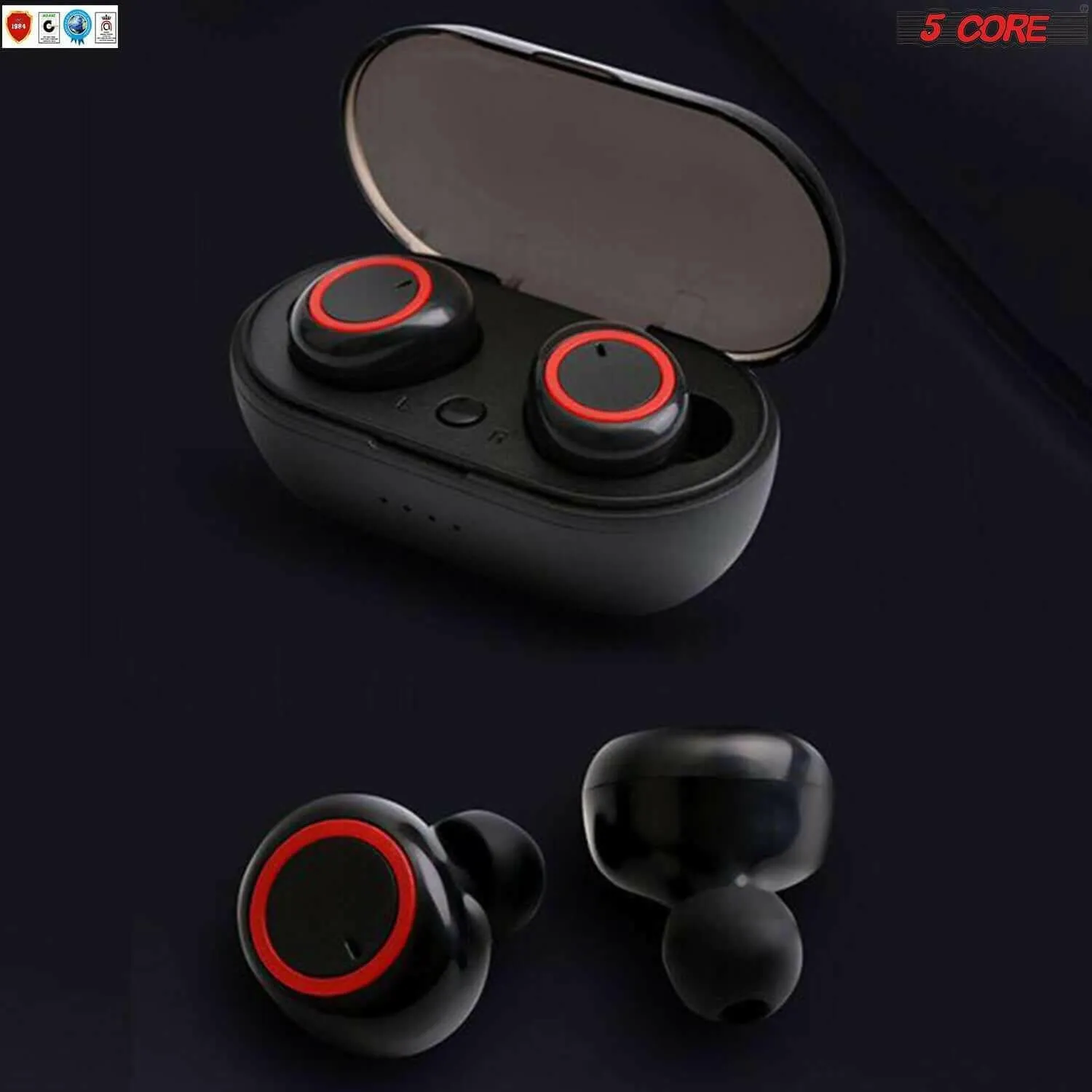 5 CORE Wireless Earbuds Bluetooth 5.0 in Ear Light-Weight Headphones