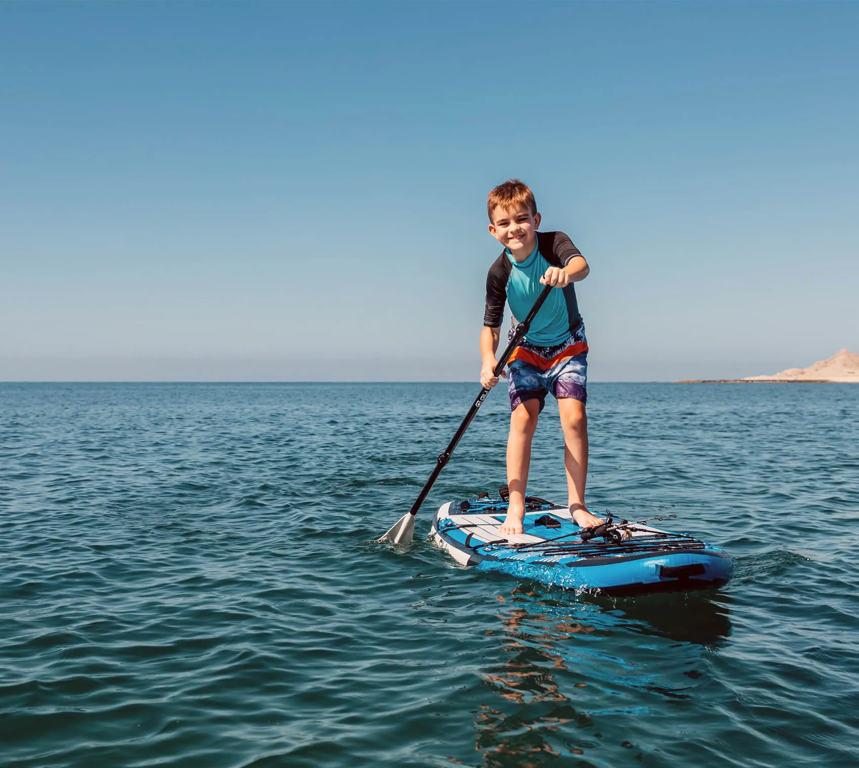 8' / 9' Cuda Inflatable Stand Up Paddle Board for Kids