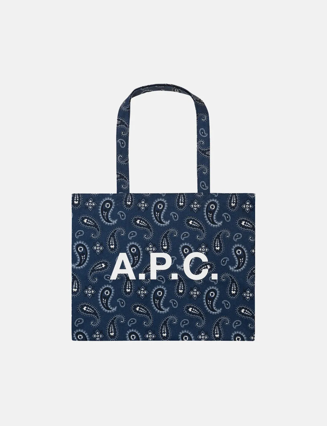 A.P.C. Diane Shopping Bag - Navy Blue