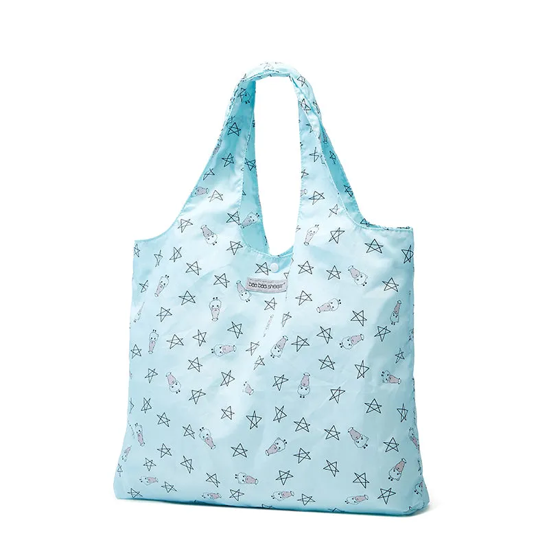 Baa Baa Sheepz Reusable Shopping Bag Small Star & Sheepz Blue