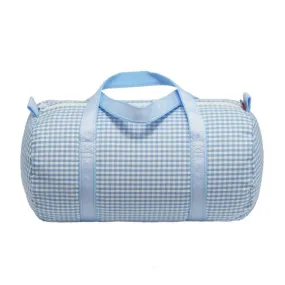 Baby Blue Gingham Duffel