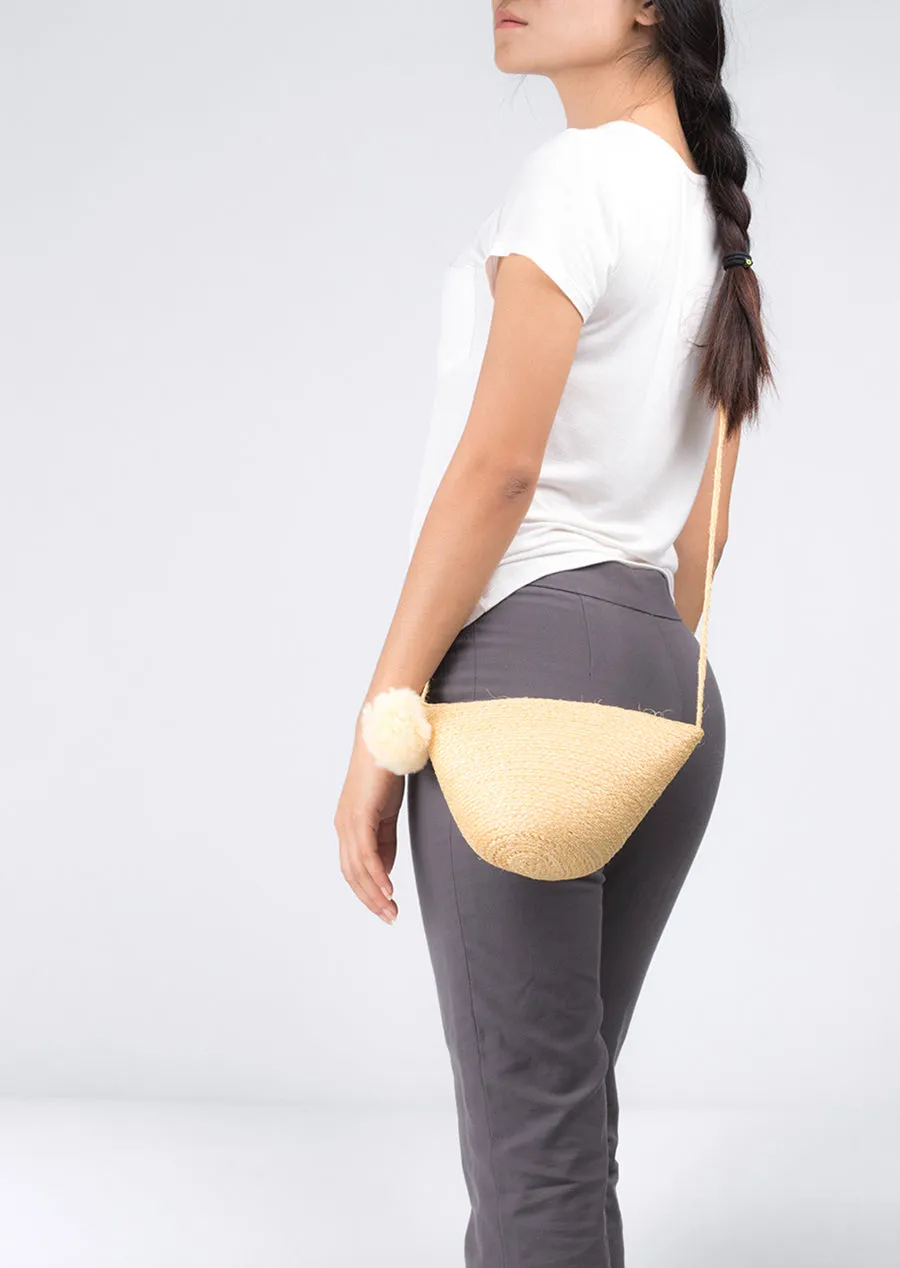 Bangkok Craft - Sisal Shoulder Bag (blonde)