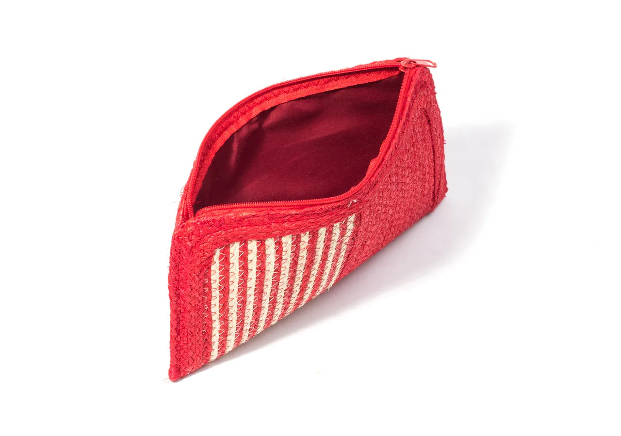 Bangkok Craft - Sisal Wallet Bag (Red)