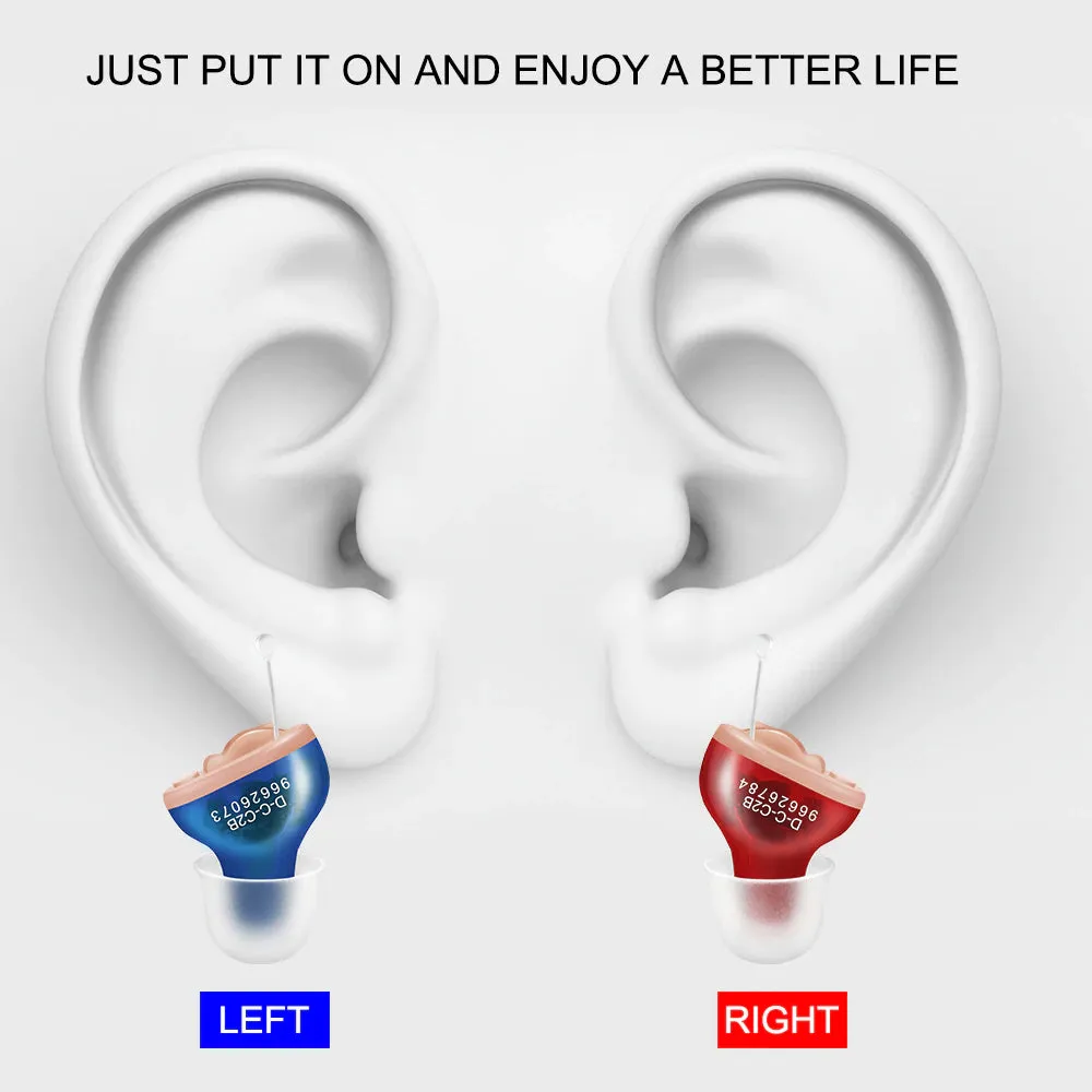 Battery Operated Mini Ear Amplifying Sound Invisible Hearing Aid