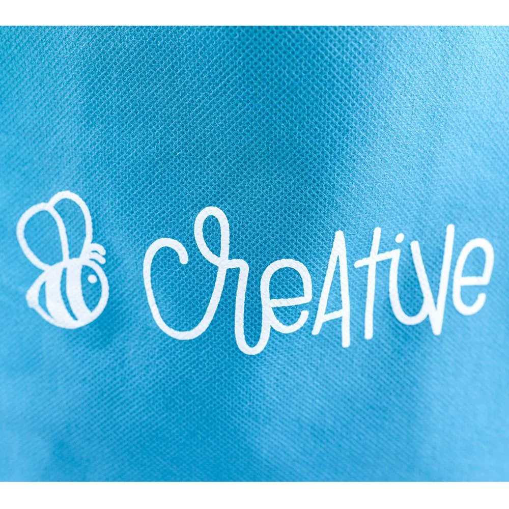 Bee Creative - 8"x10" Teal Bag