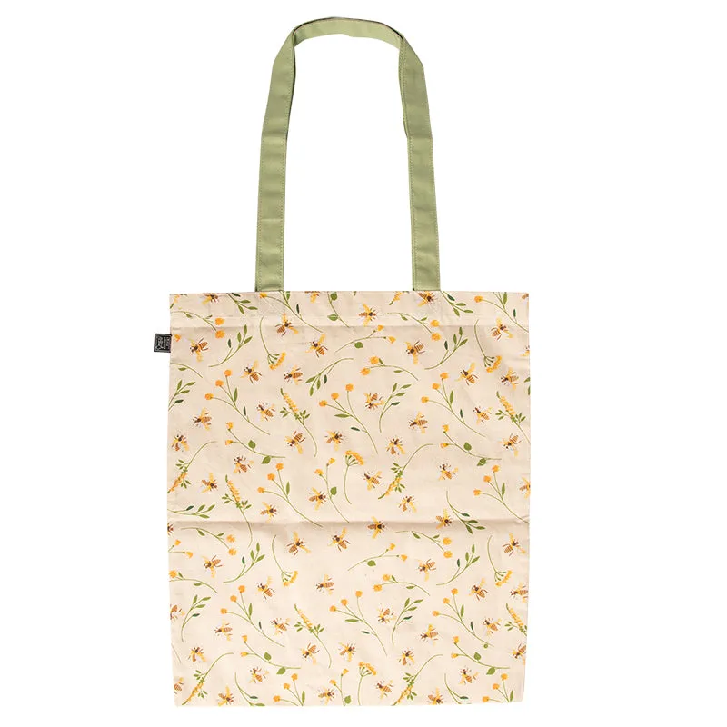 Bee Print Shopping Bag