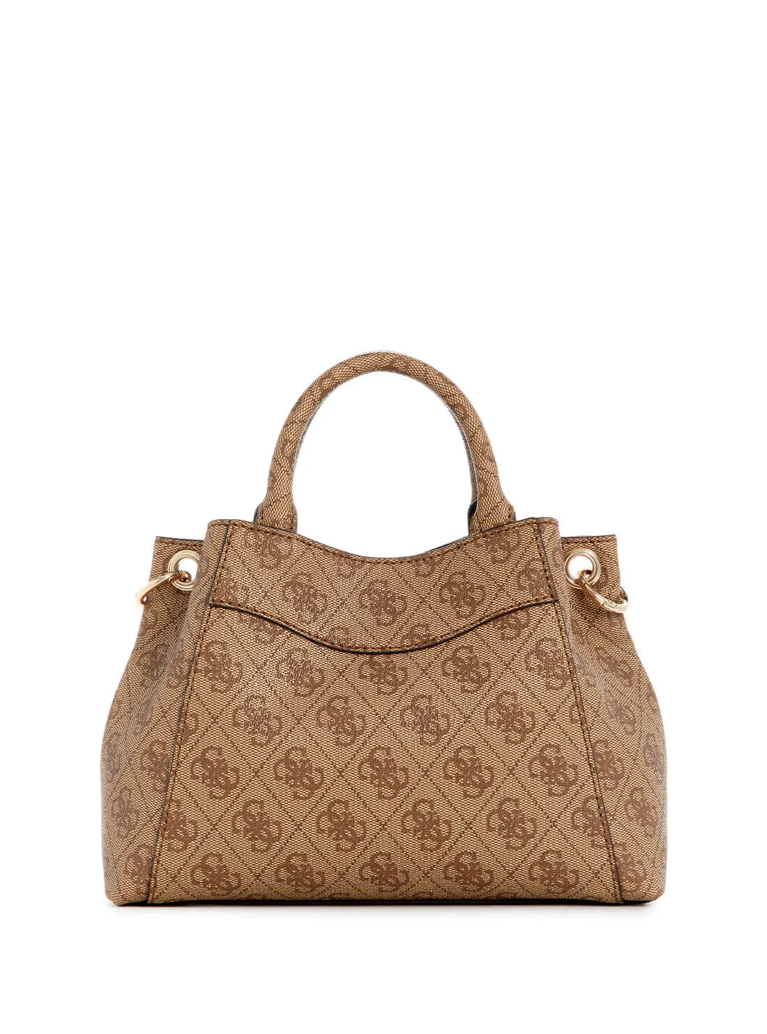 Beige Brown Emera Mini Satchel Bag