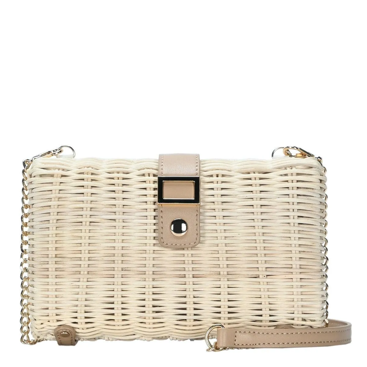 BGT4554 Rattan Crossbody Bag