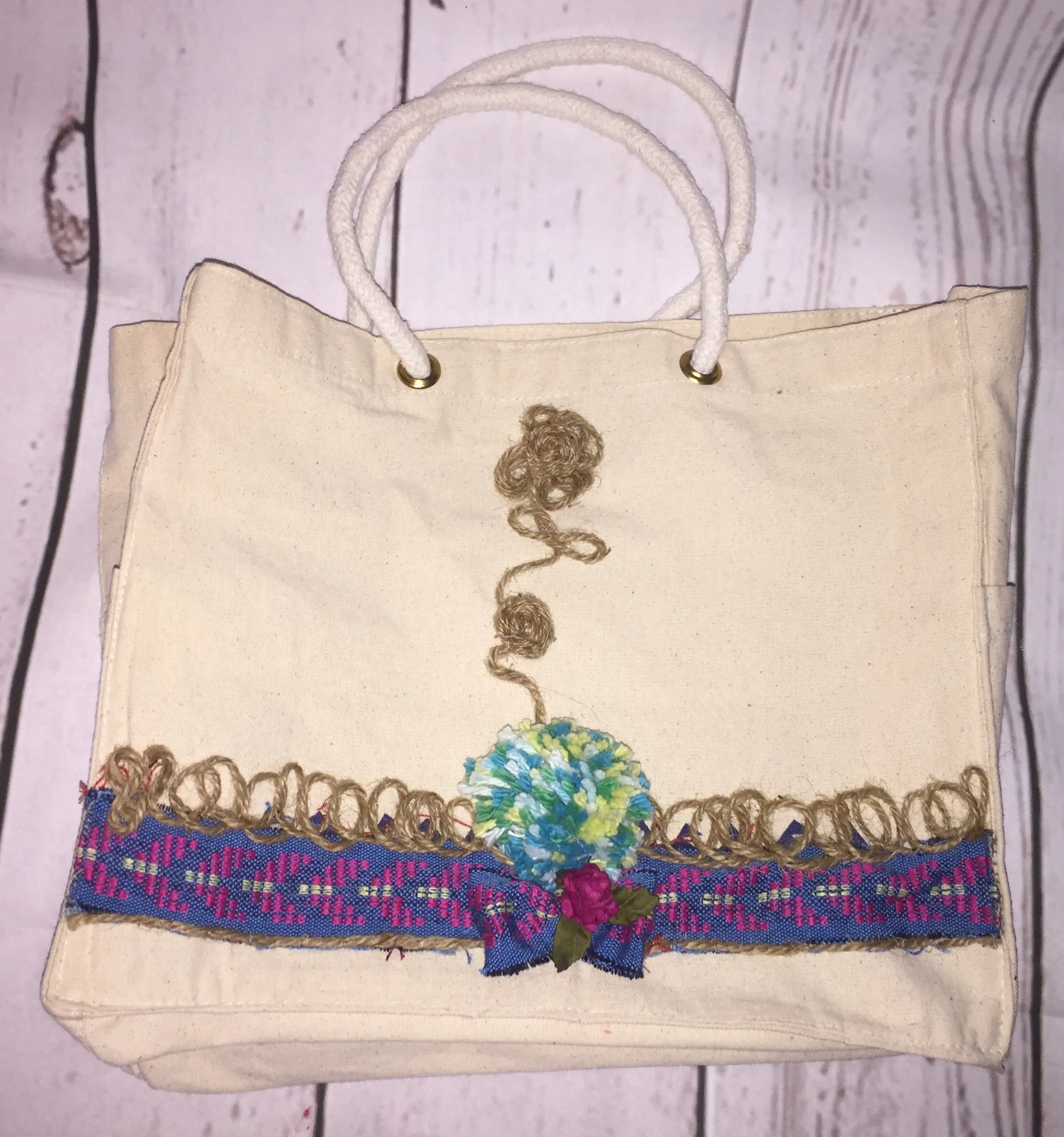 Boho Small Bag Handbag Shopping Bag Bohemian  Bag