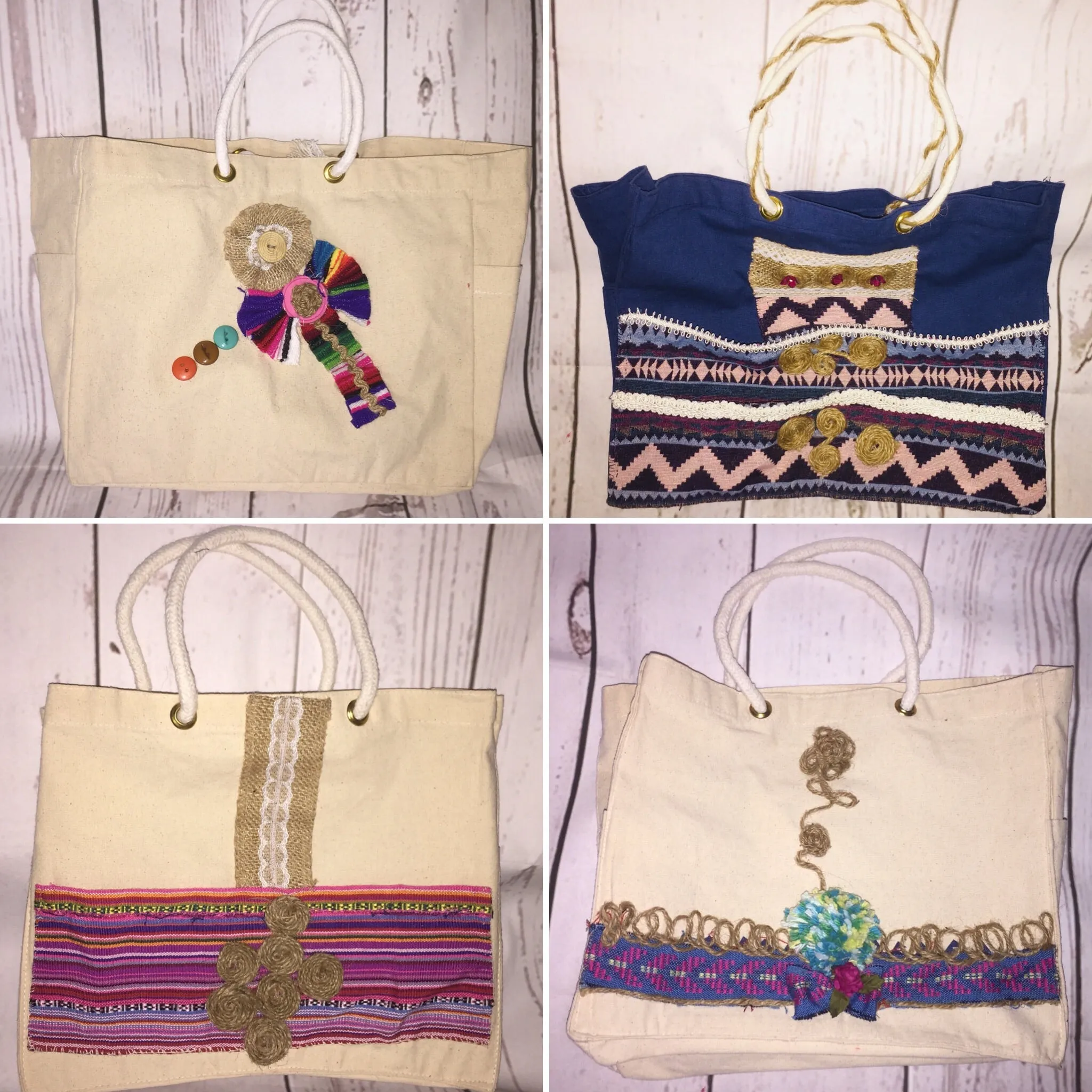 Boho Small Bag Handbag Shopping Bag Bohemian  Bag