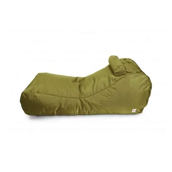 Canggu Contour Lounger Outdoor Bean Bag - Green