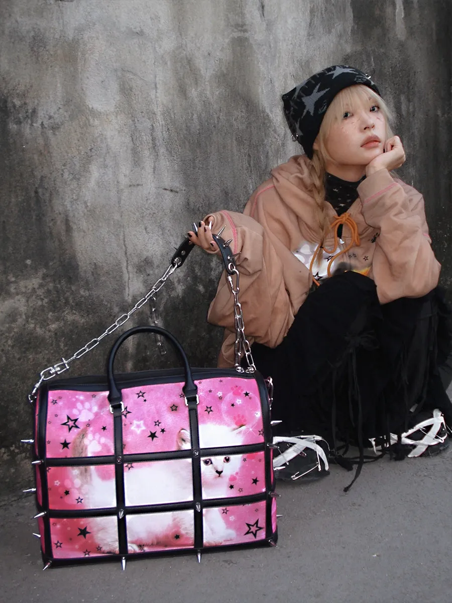 Cat Cage Design Bag【s0000004224】