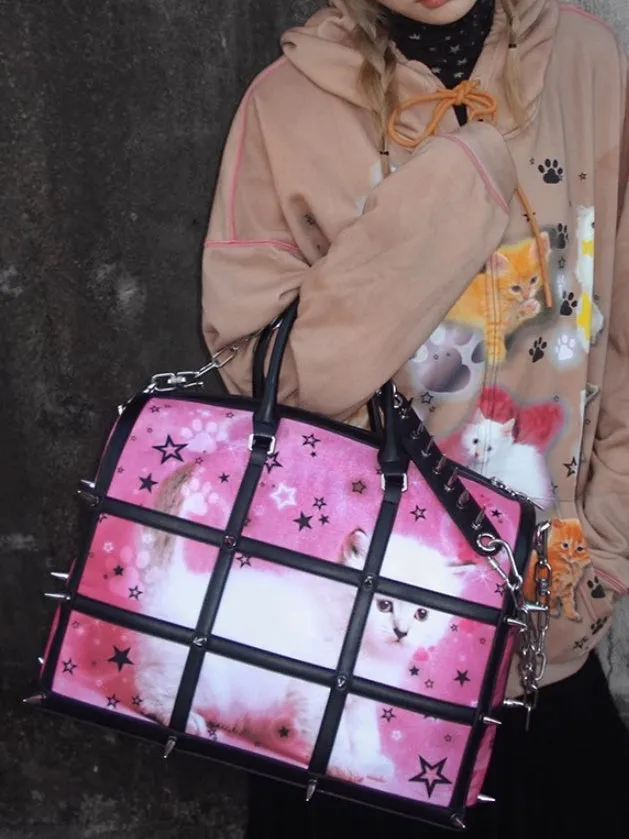 Cat Cage Design Bag【s0000004224】