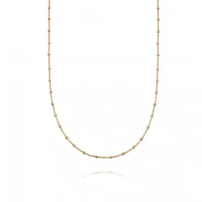 Cosmo Chain 18ct Gold Plated Necklace FCLOOP_GP