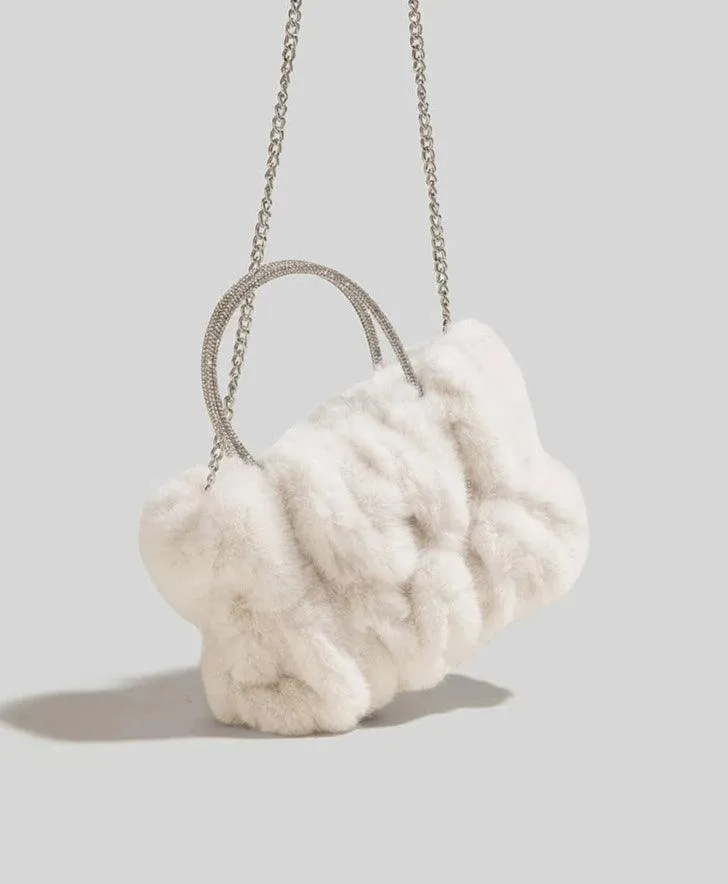 Crossbody Plush  Faux Fur Bag