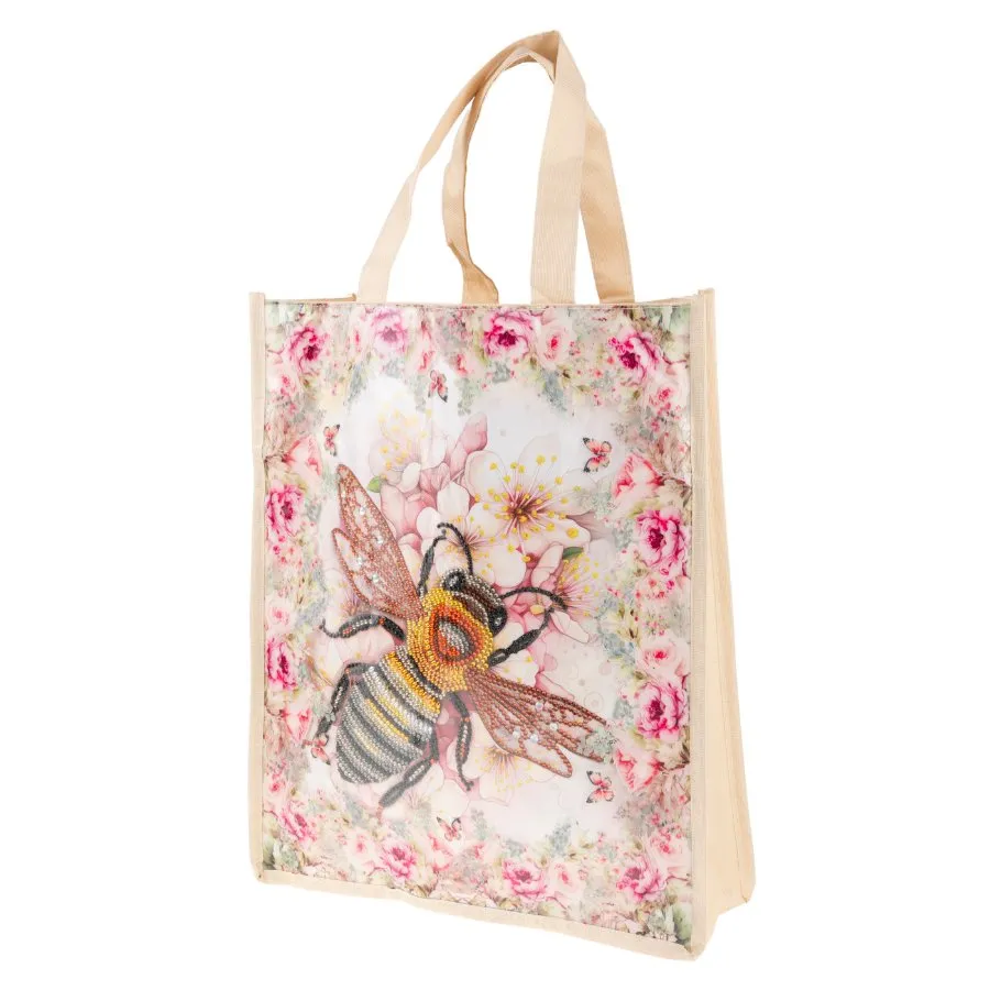 Crystal Art Interchangeable Panel Shopping Bag