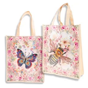 Crystal Art Interchangeable Panel Shopping Bag