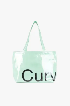 Curves 'Tyvek' Small Tote in Mint