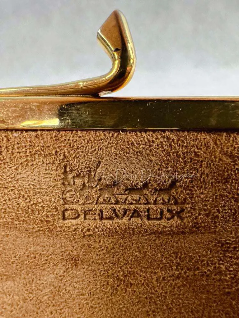 Delvaux mini wallet on chain bag 1964