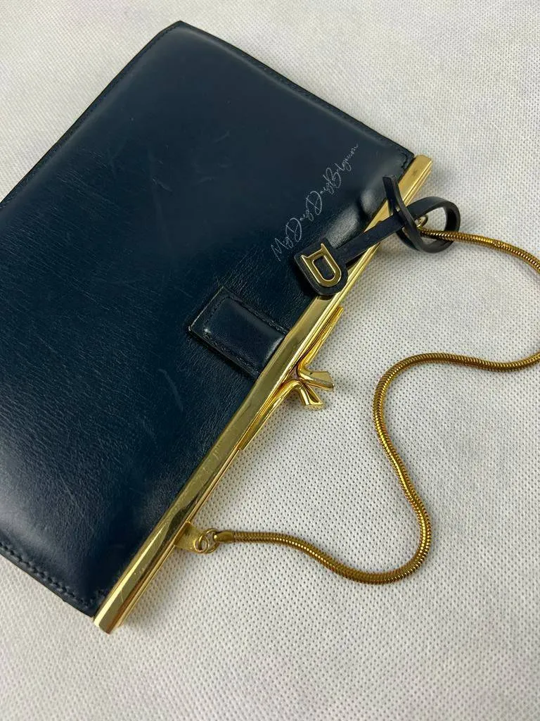 Delvaux mini wallet on chain bag 1964