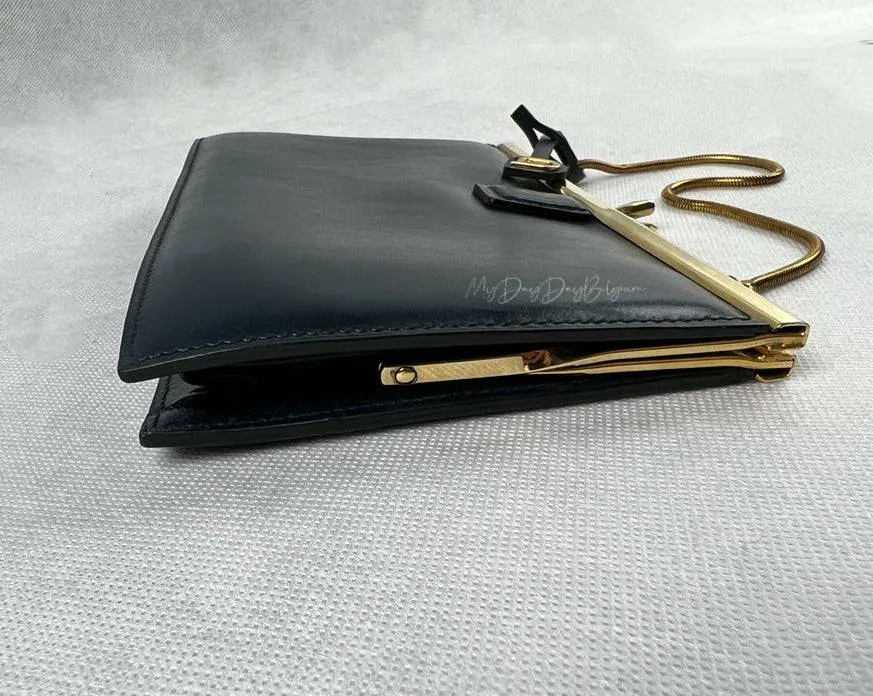 Delvaux mini wallet on chain bag 1964