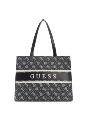 Denim Coal Logo Monique Tote Bag