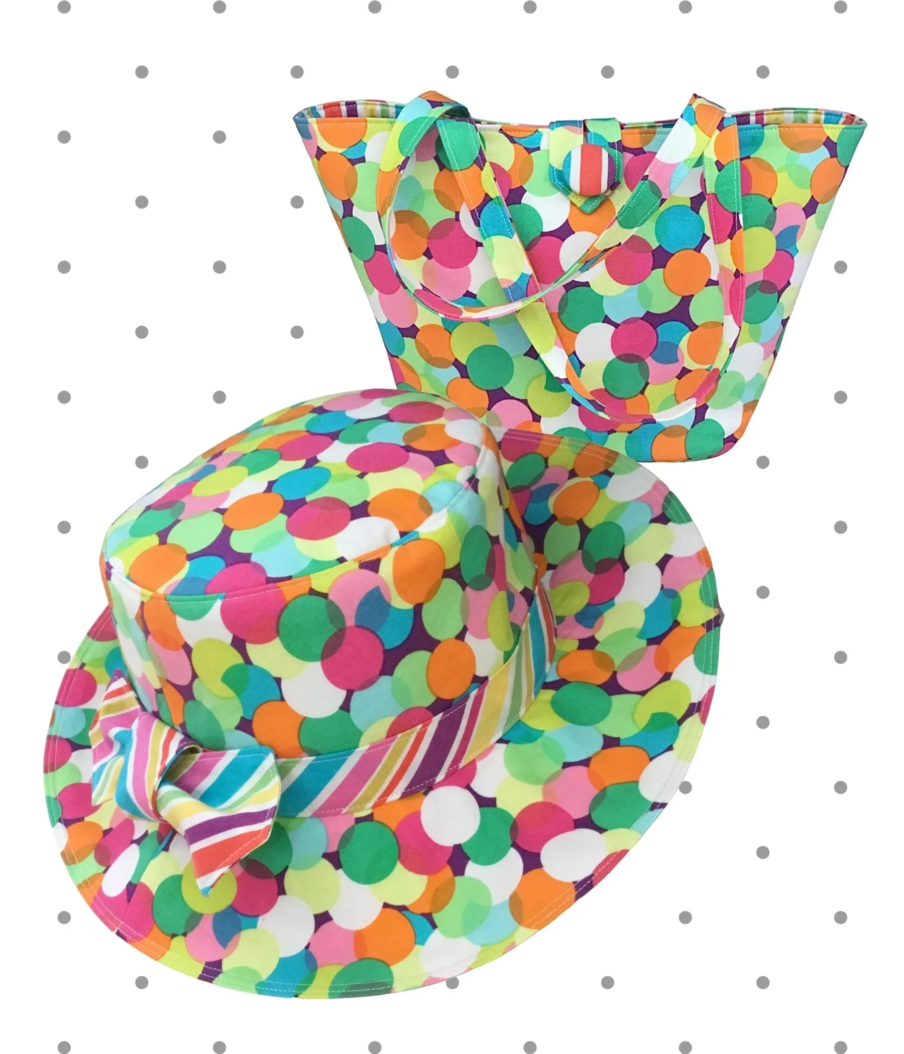 Disco Dots Hat (3-5 yrs) or Bag