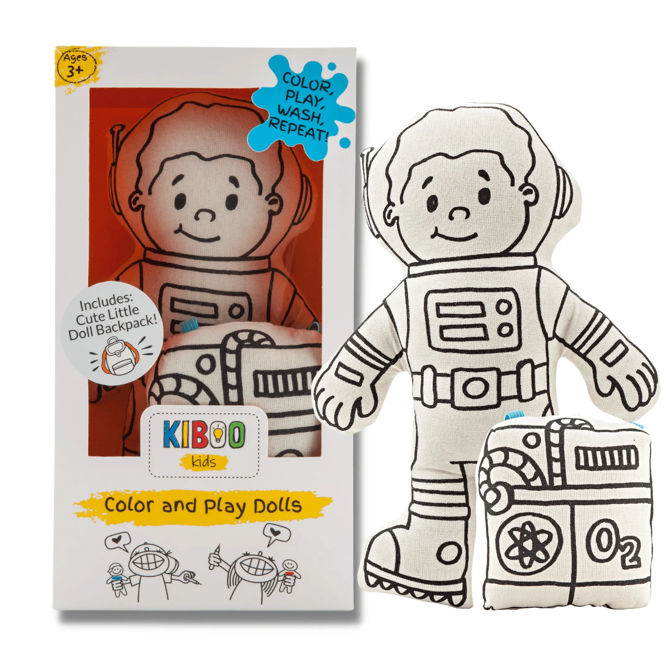 Doll | Boy Astronaut | Kiboo Kids