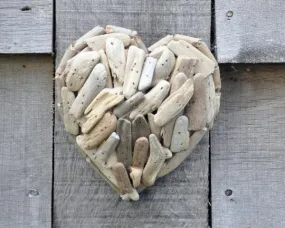 Driftwood Heart Small