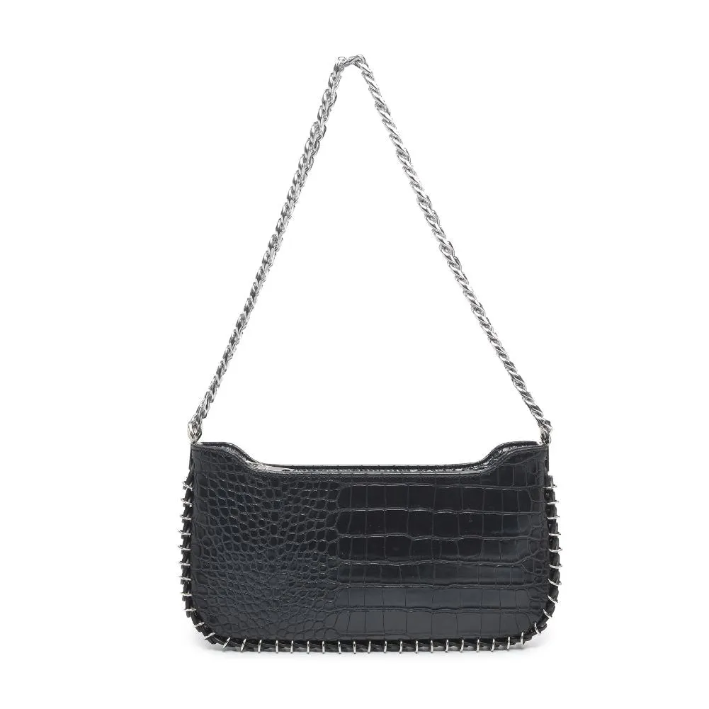 Elsie - Croc Shoulder Bag