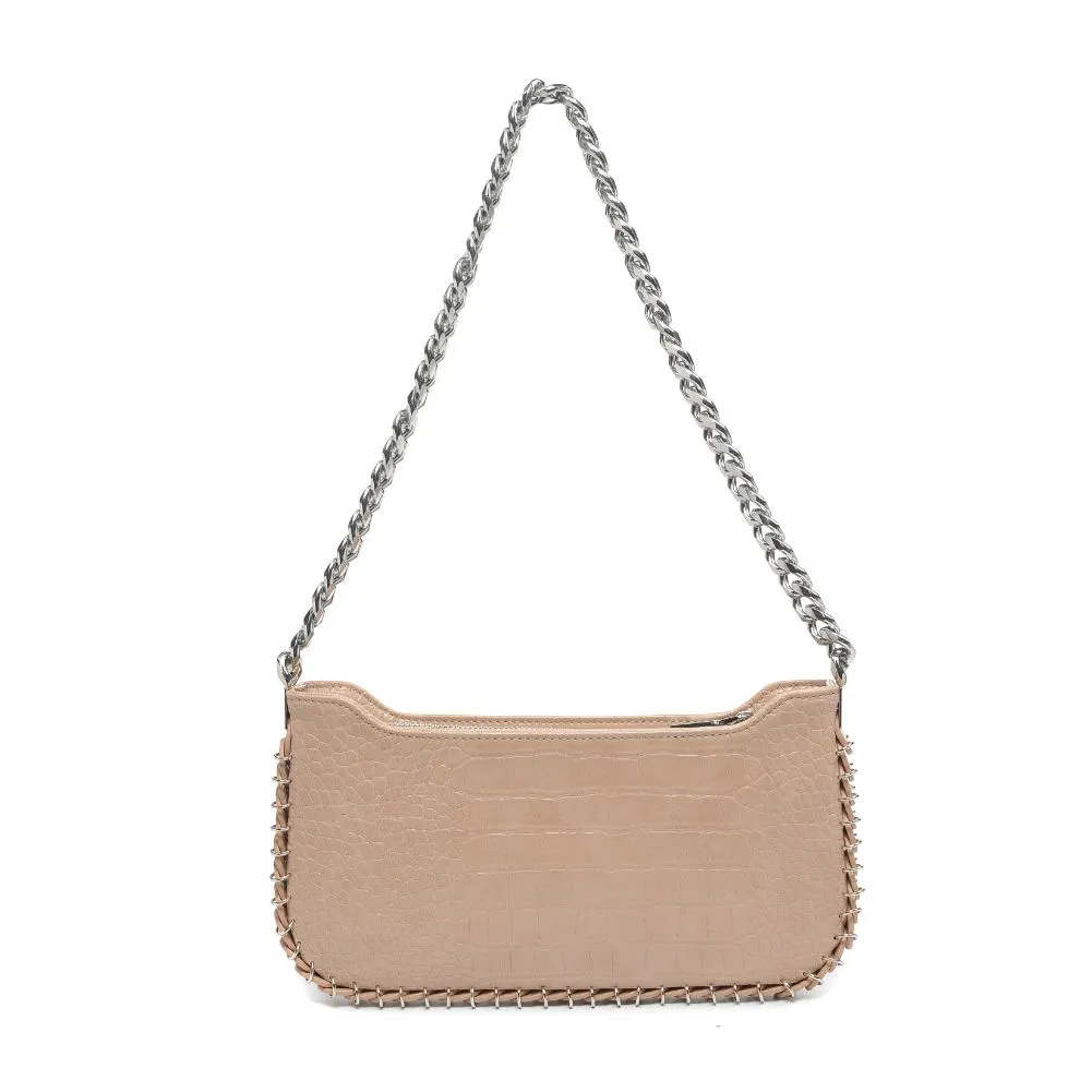 Elsie - Croc Shoulder Bag