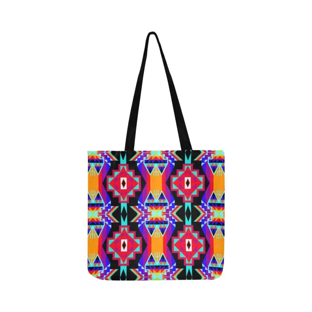 Fancy Bustle Reusable Shopping Bag (Two sides)