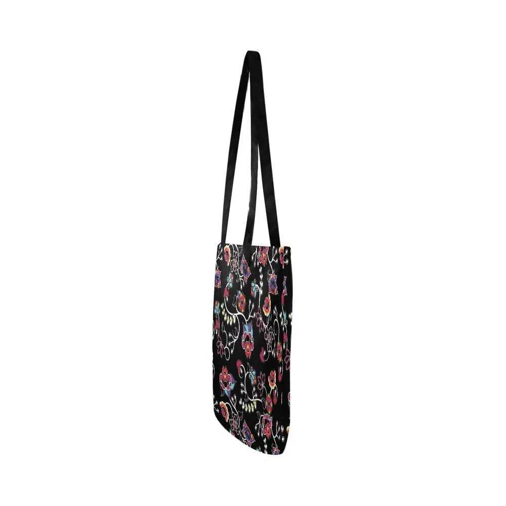 Floral Danseur Reusable Shopping Bag (Two sides)