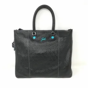 Gabs Italian Convertible & Expendable Leather Bag - Week M // Black