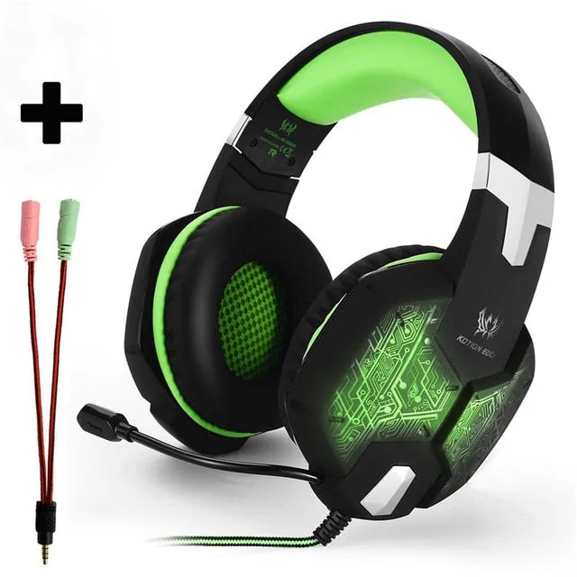 Gamer Stereo Headphone With Mic