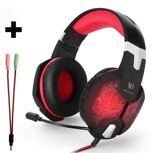 Gamer Stereo Headphone With Mic