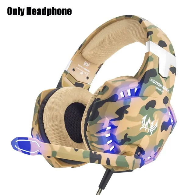 Gamer Stereo Headphone With Mic