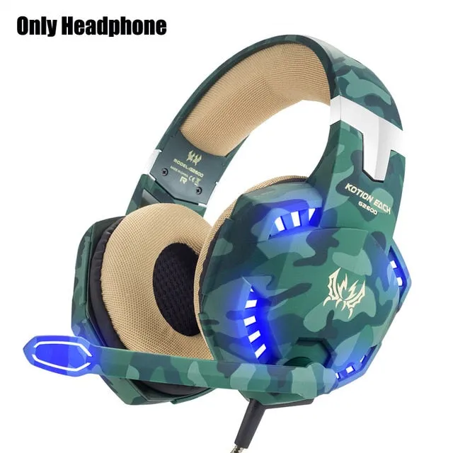 Gamer Stereo Headphone With Mic