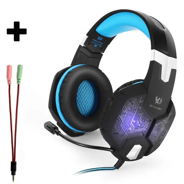 Gamer Stereo Headphone With Mic