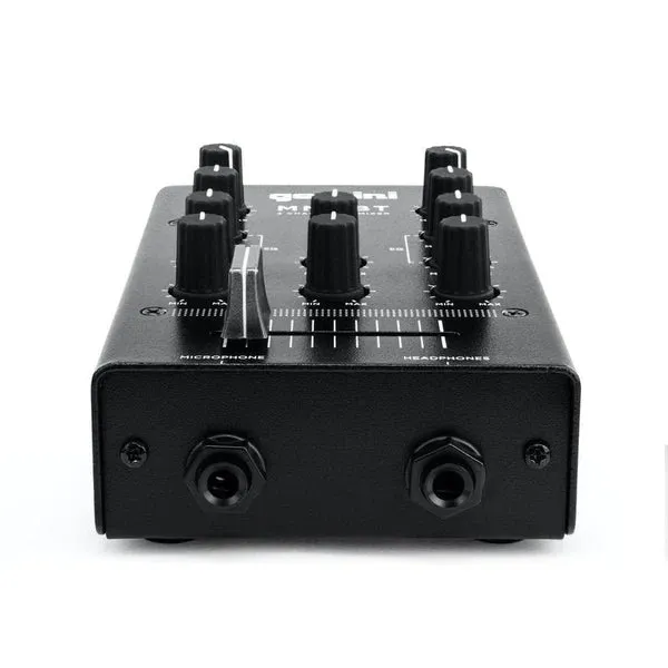 Gemini Audio MM1BT 2-Channel Professional Analog DJ Mixer With Bluetooth Input