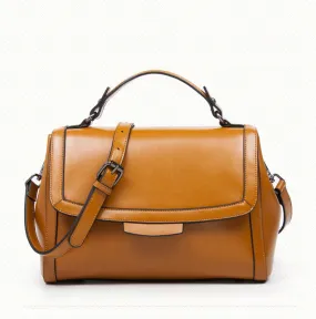 Genuine Leather Crossbody Shoulder Bag