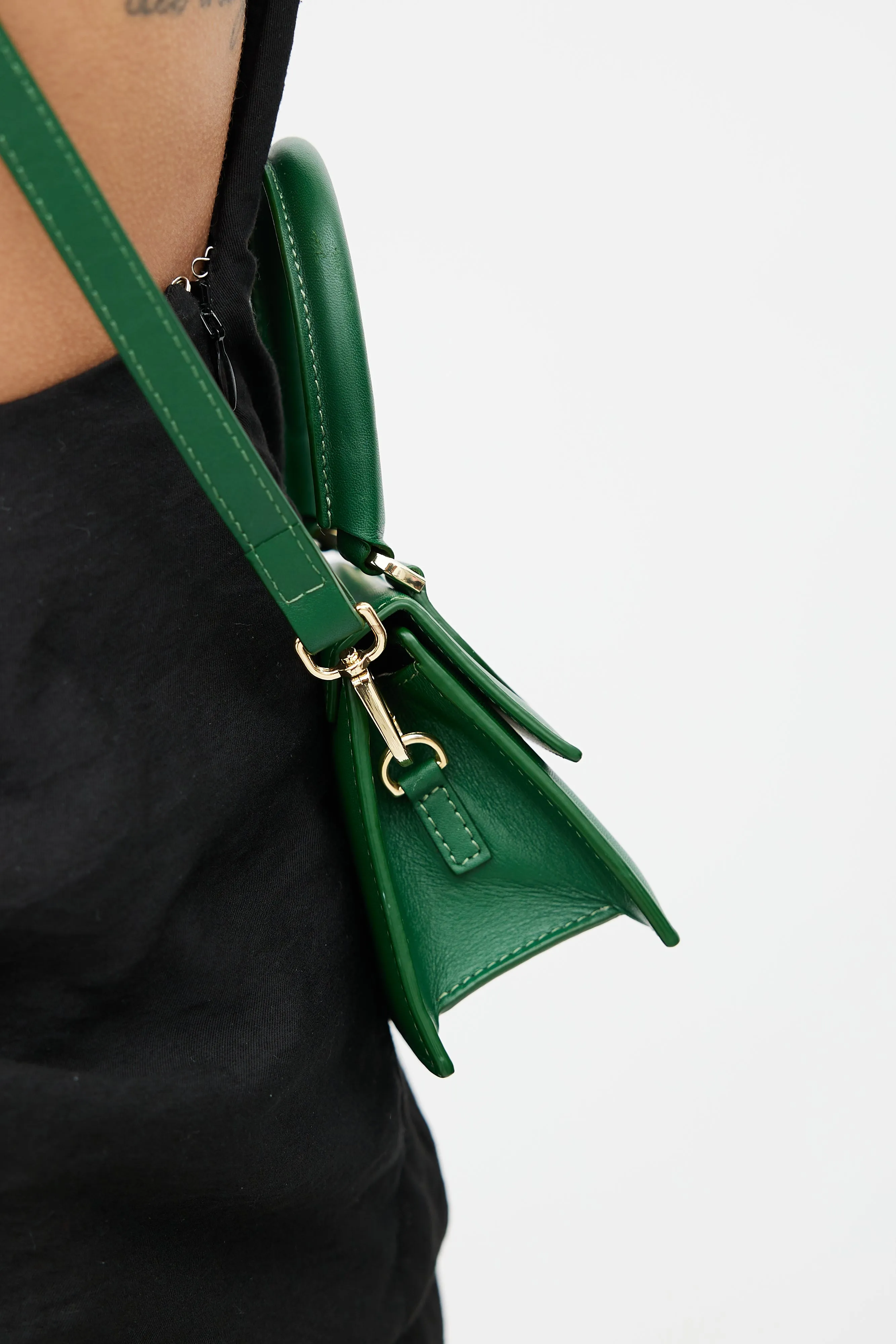 Green La Chiquito Crossbody Bag