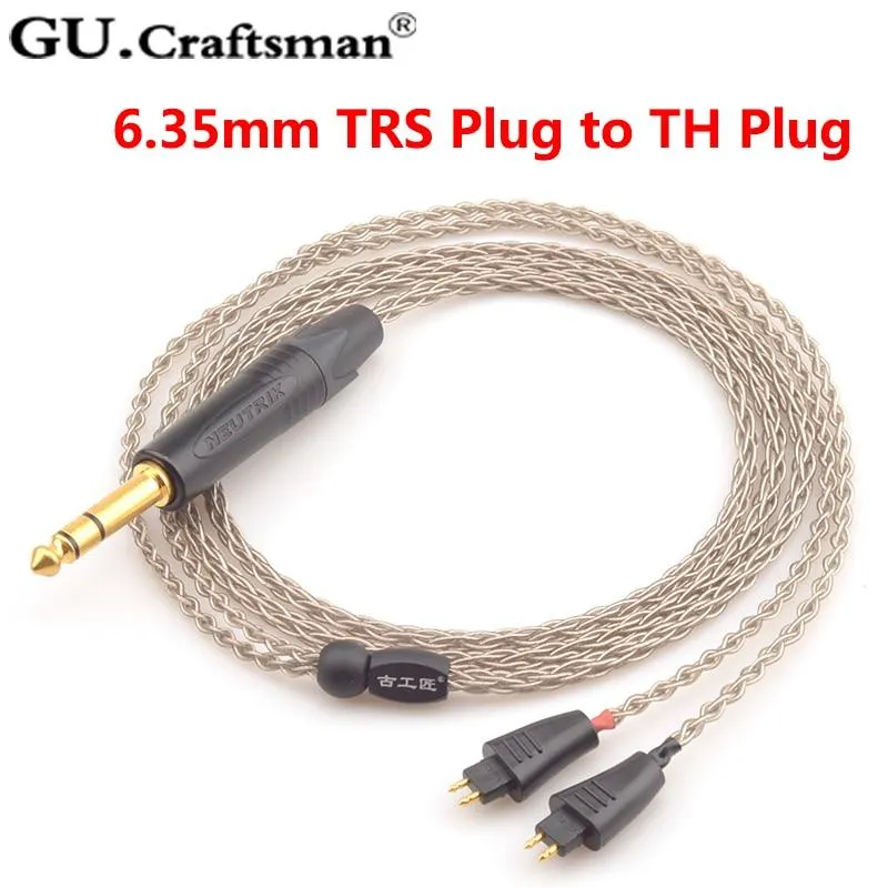 GUCraftsman 6N Silver Upgrade Cable for TH610 TH900 MK2 TH909