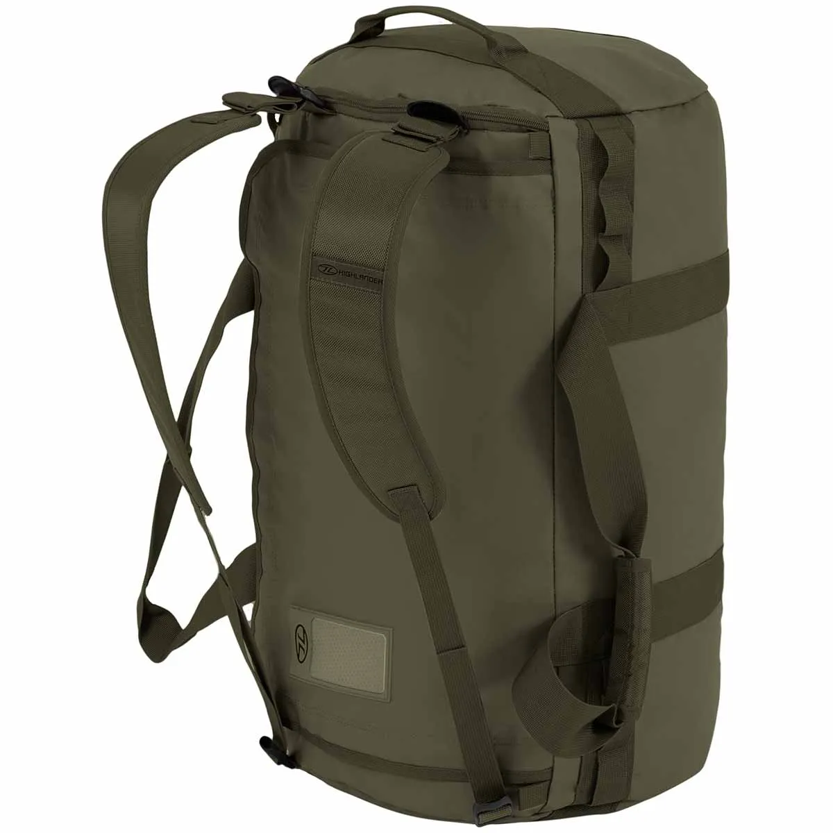 Highlander Storm Tarpaulin Duffle Bag 65L Olive Green